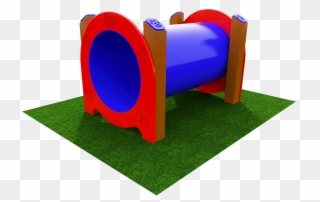 Single Crawl Tunnel Primary - Outdoor Play Tunnel Clipart