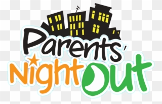 Parent Clipart Night School - Parents Night Out Clipart - Png Download