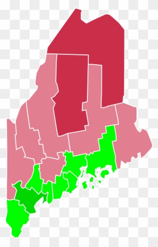 Maine 2016 Presidential Election Clipart