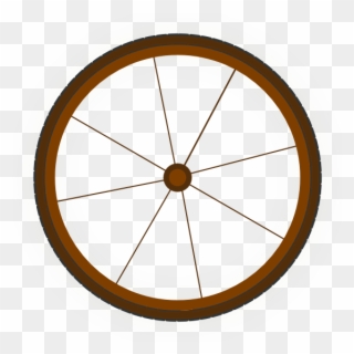 Banner Transparent Stock Wheel Clip Art At Clker Com - Bicycle - Png Download