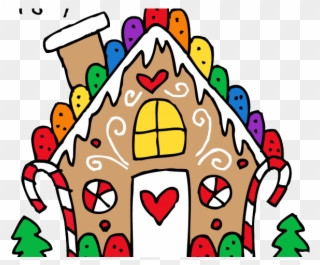 Christmas Clipart Clipart Cany - Christmas Clipart Gingerbread House - Png Download