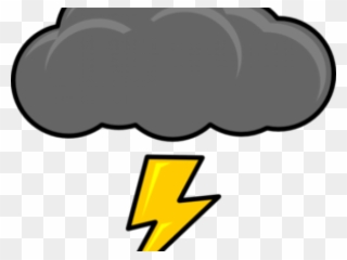 Lightning Clipart Stormcloud - Thunder And Lightning Clipart - Png Download