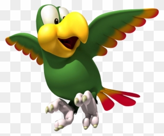 Squawks Appears Squawks Has A Very Unique Ability, - Donkey Kong Country Parrot Clipart