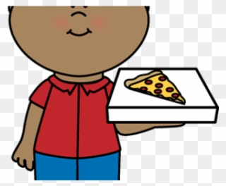 Delivery Clipart Delivery Person - Pizza Delivery Boy Png Transparent Png