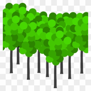 Trees Cliparts 11 Trees Clip Art At Clker Vector Clip - Bunch Of Cartoon Trees - Png Download