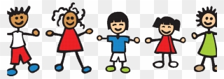 Happy Children Playing Clipart1 - Rhythms, Rhymes & Songs Book - Png Download