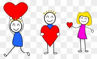Love For Disciplining A Child With Adhd - Heart Man Png Clipart