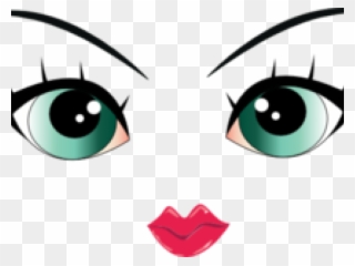 Girl Eyes Clipart - Png Download