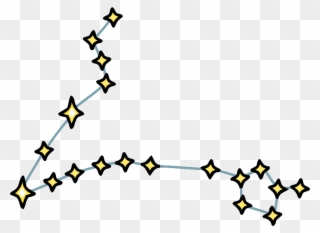 Constellation Transparent Pisces Star - Pisces Constellation Transparent Clipart