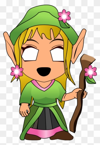 Free Taniael Chibi - Elven Clipart - Png Download