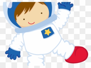 Astronaut Clipart Baby - Space Invitations - Png Download