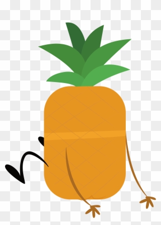 Pineapple The Confused Transprent Png Free Download - Pineapple Drawing Clipart