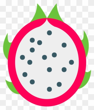 Realistic Clipart Fruit - Pitaya - Png Download