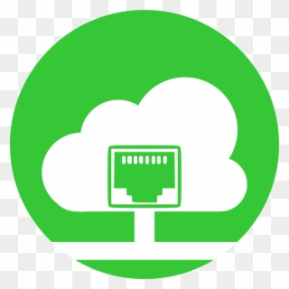 Ethernet Cloud Computing Computer Network Computer - Cloud Computing Green Light Icon Transparent Background Clipart