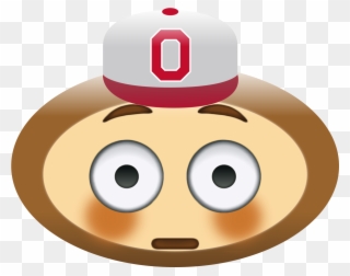 Brutus Emoji Ohio State Football, Ohio State Buckeyes, - Brutus Buckeye Emoji Clipart