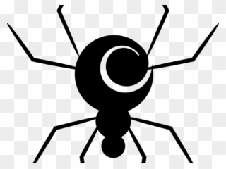 Railroad Tracks Clipart Cartoon - Ant Silhouette Vector Png Transparent Png