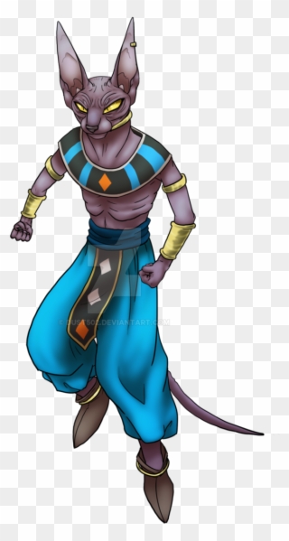 Graphic Free Beerus Drawing Killer Queen - Beerus Full Body Clipart