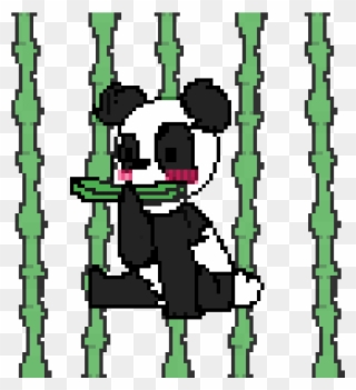 Panda Eating Bamboo Request By Jonas Peter - Bamboo Clipart