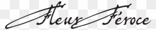 Fleur Féroce - Calligraphy Clipart