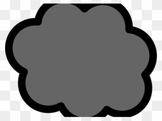 Gray Clipart Smoke Puff - Clip Art - Png Download