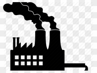 Pollution Clipart Smoke Stacks - El Hombre Destruye El Medio Ambiente - Png Download