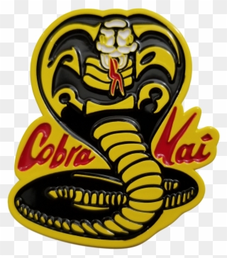 The Karate Kid Cobra Kai Logo Enamel Pin - Cobra Kai Wallpaper Iphone Clipart