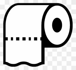 Toilet Paper Toilet Paper Toiletpaper Freetoedit - Circle Clipart
