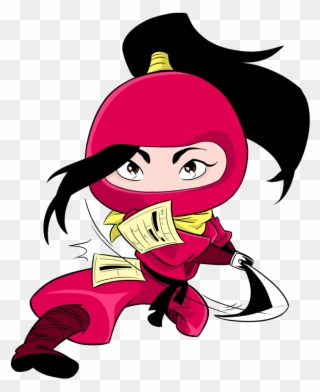 Lincharlotte Citation Ninja Cartoon Clipart Pinclipart