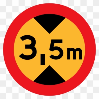 Traffic Sign Road Computer Icons - Height Limit Sign Png Clipart