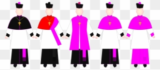 Choir Dress Wikiwand Priest Or Deacon Seminarian - Przywilej Rokiety I Mantoletu Clipart