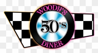 Woody's 50's Diner - Graphic Design Clipart