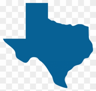 Texas - Texas Map No Background Clipart