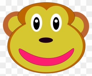 Smiley Gorilla Monkey Computer Icons Primate - Monkey Clipart