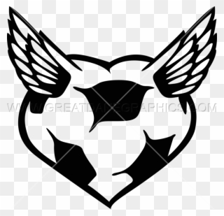 Soccer Heart Png - Soccer Ball With A Heart Clipart