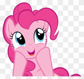 Pinkie Pie Laughing Png - Pinkie Pie Cute Face Clipart