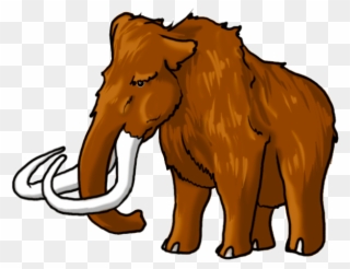 How To Draw A Mammoth Step By Step - Narysować Mamuta Krok Po Kroku Clipart