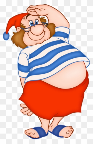 People - Peter Pan Characters Mr Smee Clipart