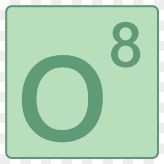 This Icon Is Simply The Letter "o" Centered Inside - Oxigênio Na Tabela Periodica Png Clipart