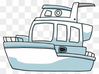 Jpg Transparent Stock Yacht Clipart Motor - Yacht Cartoon Png