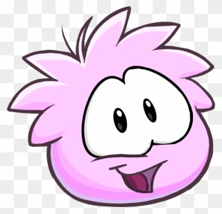 Pink Puffle - Dog Puffle Club Penguin Clipart
