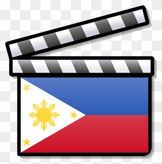 Philippines Film Clapperboard - One Act Play Logo Clipart