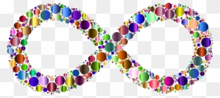 Infinity Clipart Gold - Infinity Symbol Colorful - Png Download