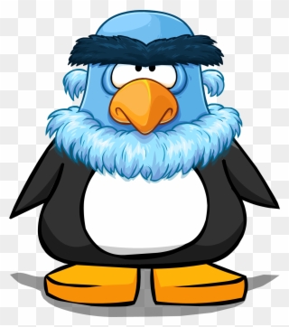 Sam Eagle Head From A Player Card - Penguin With Hard Hat Clipart