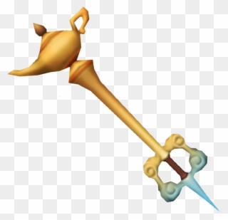 Genie's Keyblade - Aladdin Keyblade Clipart