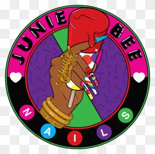 Junie Bee Nails Is Straight Out The 90's, Providing - Junie Bee Nails Clipart