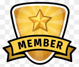 Codes For Insertion - Club Penguin Membership Badge Clipart