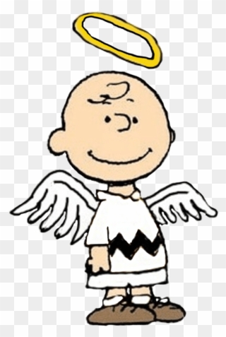 Charlie Brown Angel - Historieta Snoopy Y Charlie Brown Clipart