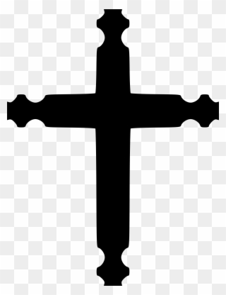 Simple Fancy Cross - Simple Cross Of Jesus Clipart