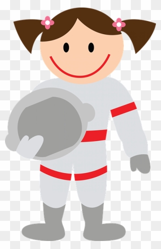 Astronaut Girl Png Clipart