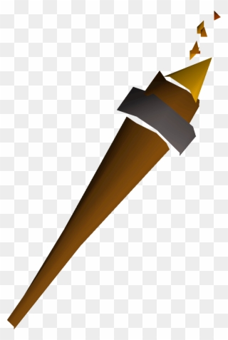 Torch Transparent Old Banner - Torch Clipart